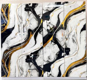 PVC HydroProof Almirah – Gold Edition (2 Door)