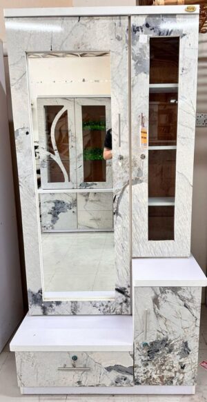 PVC Waterproof Dressing Table – Maroon