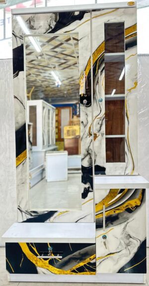 Royal Maroon Gold Dressing Table